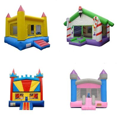 Casa de salto inflable de 65 kg con tobogán y diseño de salto aéreo 3D de Spiderman