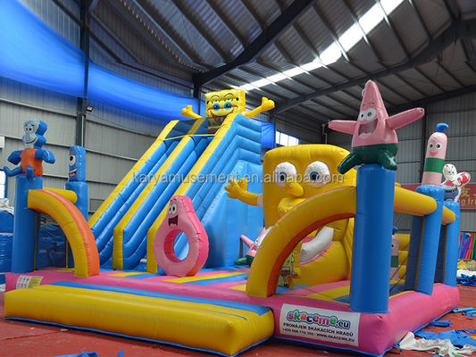 2024 Castillos inflables para niños Combo Castle Slide en el parque de atracciones por Air Express