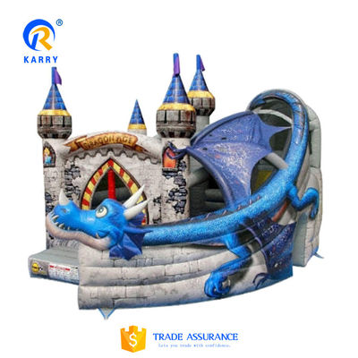 Centro de actividades inflables para niños con castillo personalizable y casa de salto