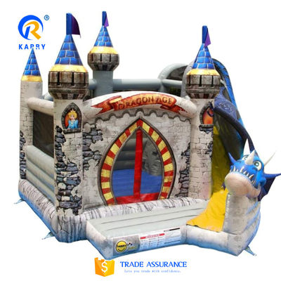 Centro de actividades inflables para niños con castillo personalizable y casa de salto