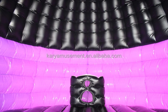 Dom Música Disco Inflable Castillo Rebordante para Fiestas Rango de Edad 14 Años Más