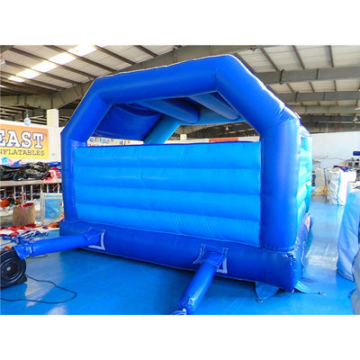Blower con Blower Popular Trampolín congelado Inflable Casa de rebote azul Castillo