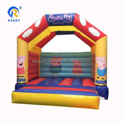 EN71/EN14960/CE Certificado Niños Casa de salto en el aire Castillo de salto con personalización