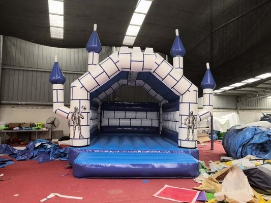 EN71/EN14960/CE Certificado Parque de diversiones al aire libre Air Bouncer Jumping Castle para niños