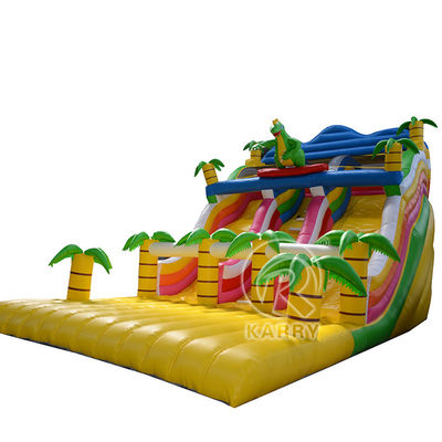 Evento escolar Reino de pulpo Castillo inflable con obstáculos Ciudad divertida personalizable