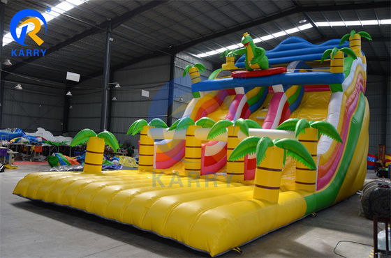 Evento escolar Reino de pulpo Castillo inflable con obstáculos Ciudad divertida personalizable