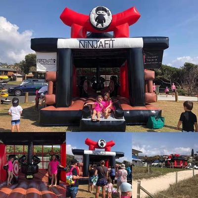 KR-BH610 Características PORTABLE Yard Comercial Inflatable Bouncer PVC