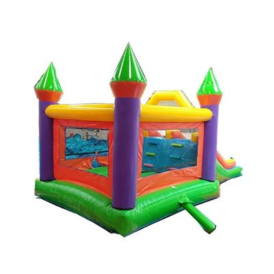 Casa de salto inflable unisex con doble deslizamiento Castillo de salto con material de PVC