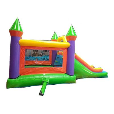 Casa de salto inflable unisex con doble deslizamiento Castillo de salto con material de PVC