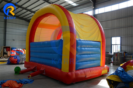 Juego de castillo inflable Gran boca mono mundo de animales feliz tema casa de salto con tobogán