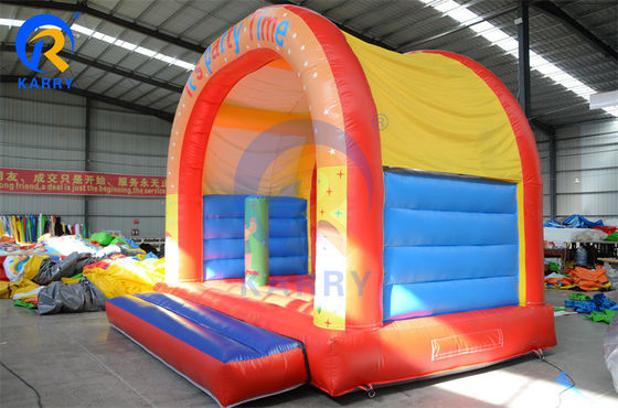 Juego de castillo inflable Gran boca mono mundo de animales feliz tema casa de salto con tobogán