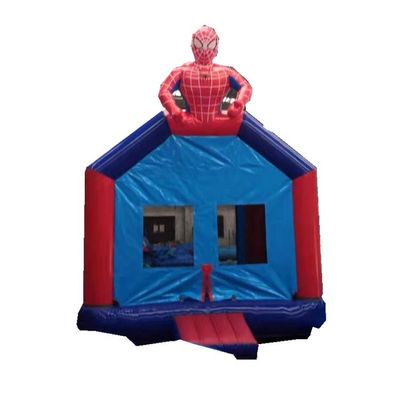 CE Blower Incluido Spider-Man Blown Bouncer Personalizado Casa de Salto Comercial