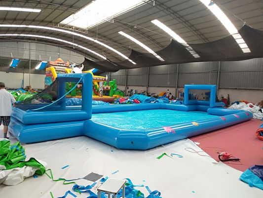 Jardín de juegos al aire libre Arena Corte de fútbol inflable Bubble Bumper Campo de pelota para castillo