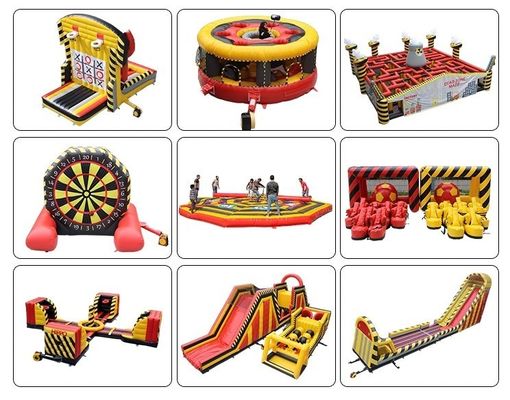 Jardín de juegos al aire libre Arena Corte de fútbol inflable Bubble Bumper Campo de pelota para castillo
