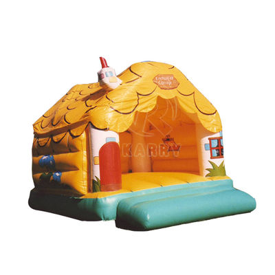 Accesorios de hilo castillo de salpicadero Happy Hop para niños dibujos animados Dophin juguete inflable