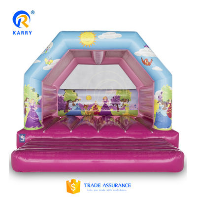 Accesorios de hilo castillo de salpicadero Happy Hop para niños dibujos animados Dophin juguete inflable