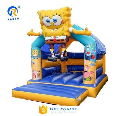 Accesorios de hilo castillo de salpicadero Happy Hop para niños dibujos animados Dophin juguete inflable