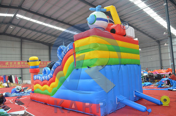El tema de Peter Pan castillo de salto deslizante combo saltadores inflables divertidos con lonas de PVC