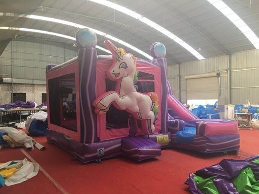 Popular Casa de rebote inflable con deslizamiento y características de deslizamiento de agua PORTABLE OEM. ODM