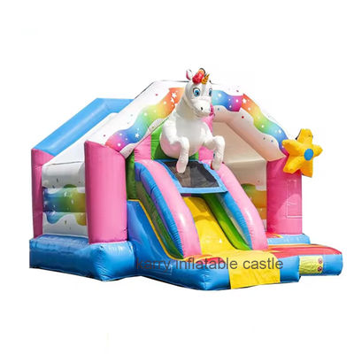 ExquisitelyOutdoor Playground niños deslizador inflable con soplador