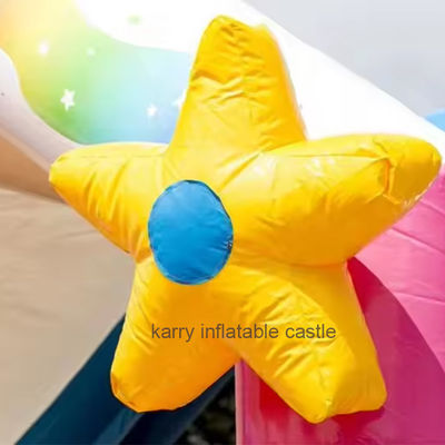 ExquisitelyOutdoor Playground niños deslizador inflable con soplador