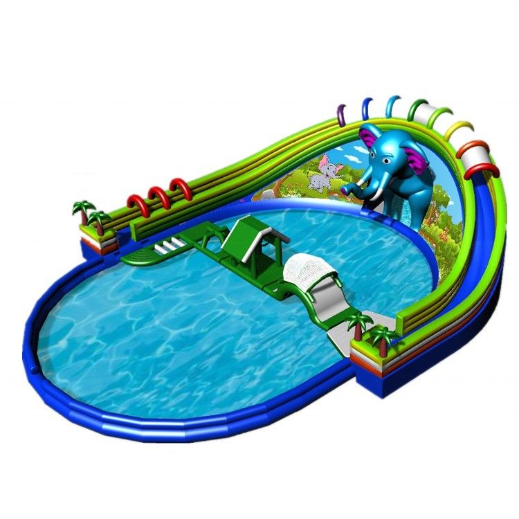 Diseño al aire libre Grandes juegos infantiles Parques del castillo de salto perfecto para el hotel resort