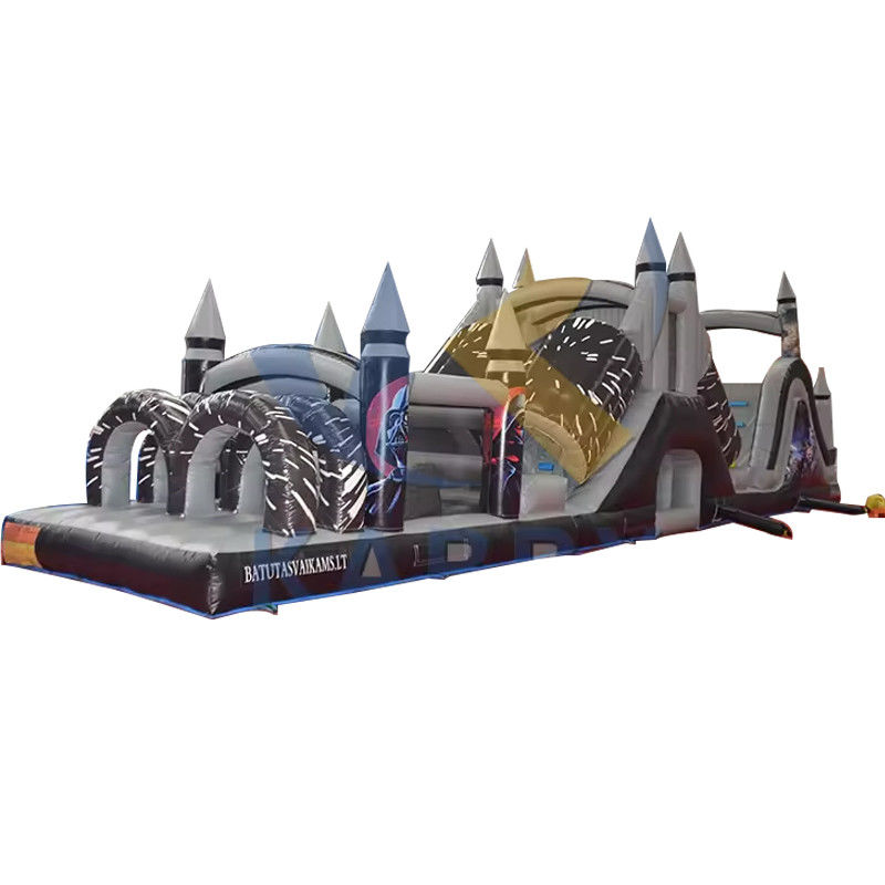 OEM aceptable gigante inflable irregular casa de rebote para niños y adultos en juegos deportivos