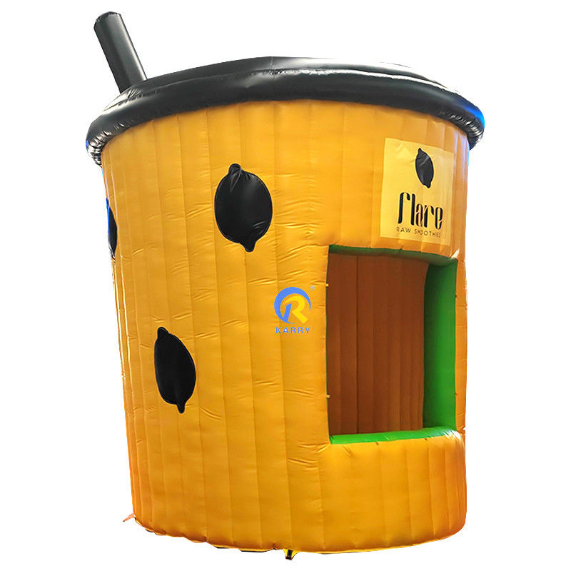 Mar / Aire / Expreso Envío Limón Taza Casa inflable para niños pequeños Casa comercial de salto