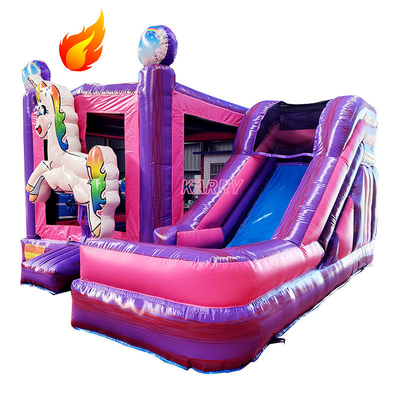Castillos inflables de color personalizado para fiestas y eventos