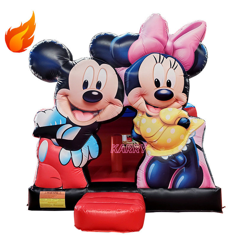 Mickey Kids Castle Play House Casa de rebote inflable para fiestas Alquiler Expedición rápida