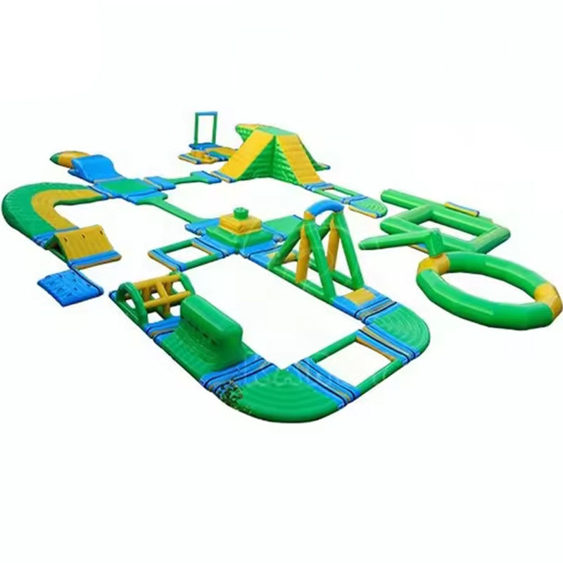 Parque acuático inflables al aire libre Parque acuático de diversión muy grande para adultos y niños