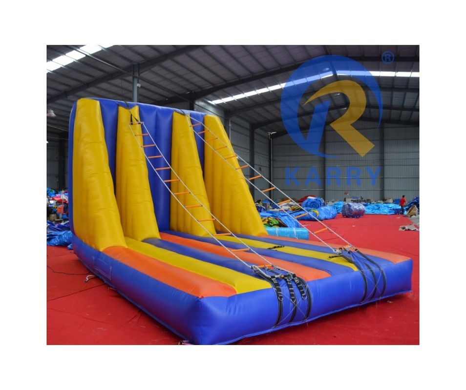 El juego de escalera de escalada inflable portátil 2023 con opciones de color personalizadas
