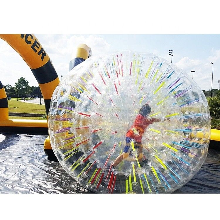 2.6m de diámetro Balón de amortiguador inflable para niños y adultos Colorido a pedido Zorb Ball