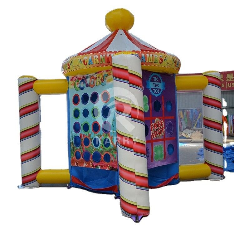 Popular Carnaval gigante divertido inflable 5 en 1 juego para niños y adultos soplador incluido