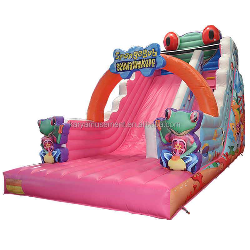Equipo de reparación de sopladores Bolsa de paquete incluida 9x4.5m tobogán inflable para la fiesta de niños