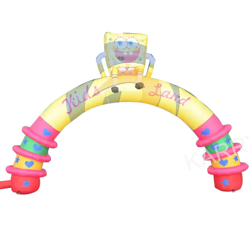 Accesorios de Oxford Arco de Navidad inflable para publicidad y promociones al aire libre