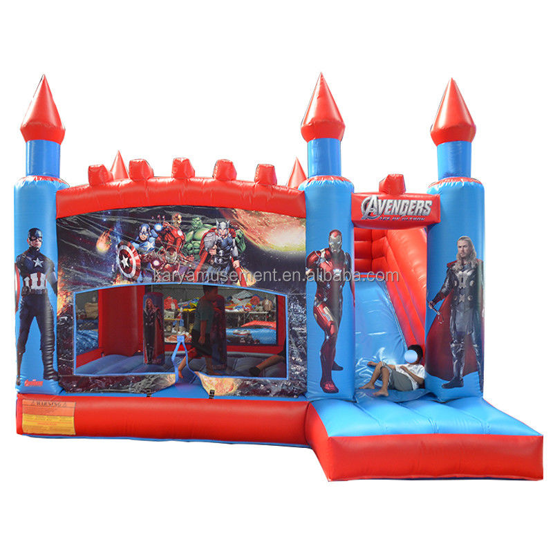 Entretenimiento infantil al aire libre o en el interior Inflable A-vengers Castillo de salto