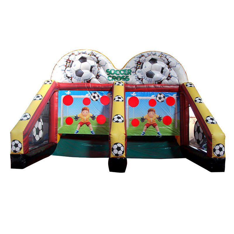 Juego de Fútbol Inflables Colorido Interactivo De Tiro Deportivo Juego de Carnaval Para Deportes