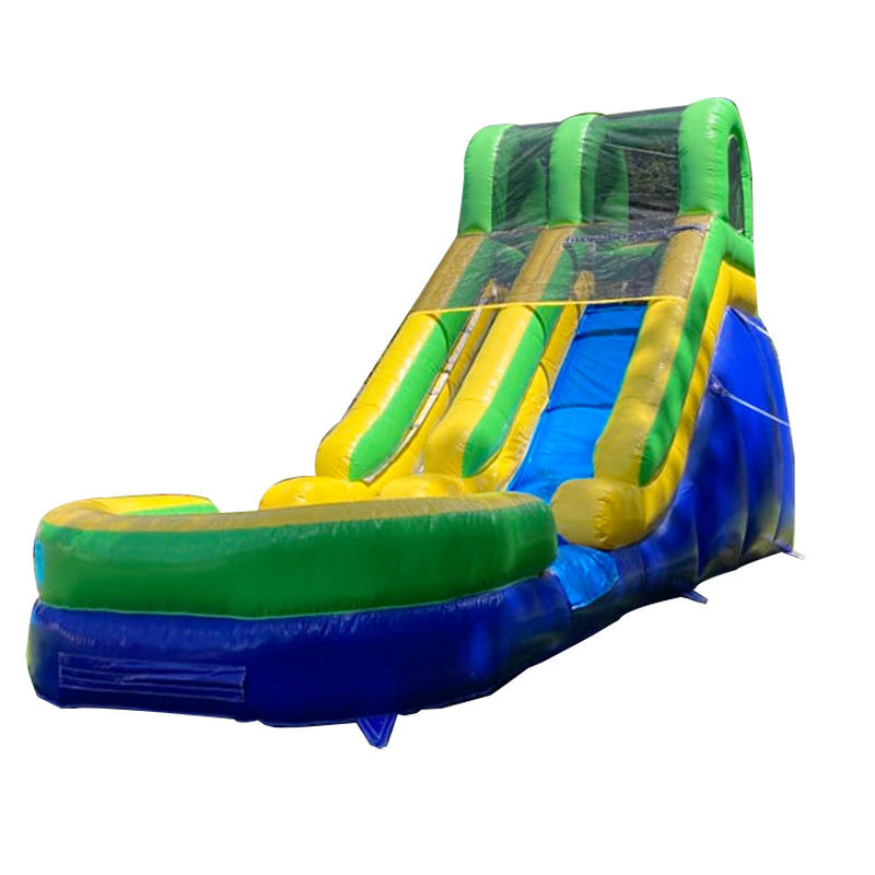 Slide de agua inflables de 25 pies con juego de agua de verano para niños