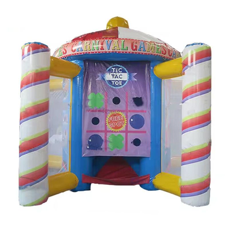 Juegos deportivos interactivos Gigante 5 en 1 Juego de carnaval inflable para diversión al aire libre e interior