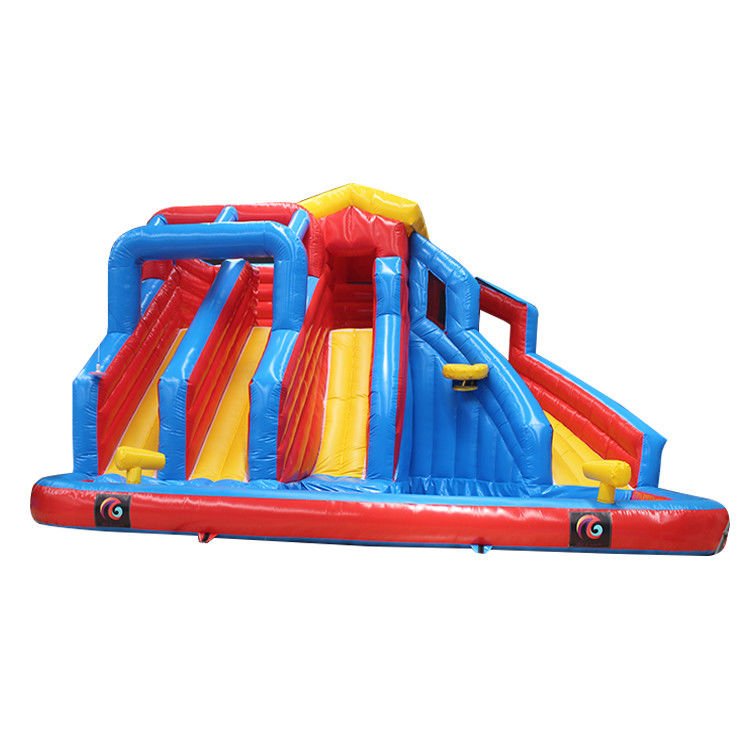 Deslizamiento de agua N Parque de baño más popular Banzai Inflatable Permitido pasajero 5-10