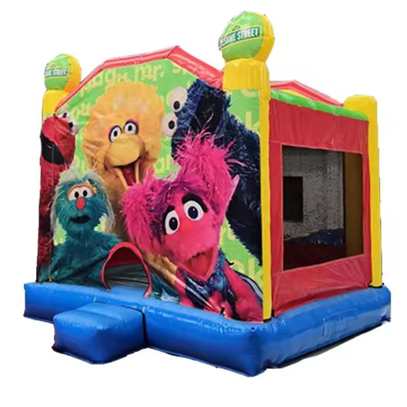 Logotipo personalizado Acceptable portero inflable para alquiler de fiestas Rango de edad 14 años o más