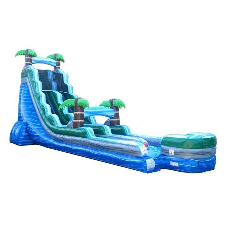Unisex Bouncy House Deslizador Inflable Salto de aire Deslizador para piscina 5-10 pasajeros