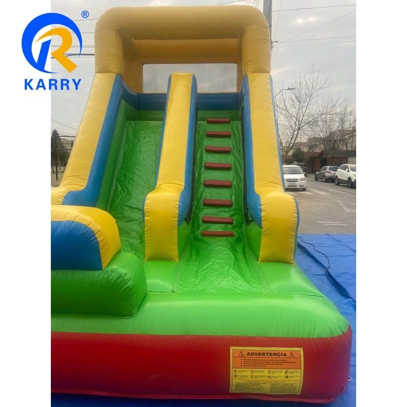 5-10 Juego de escalada para niños Golpeador inflable tobogán acuático Castillo de salto con piscina