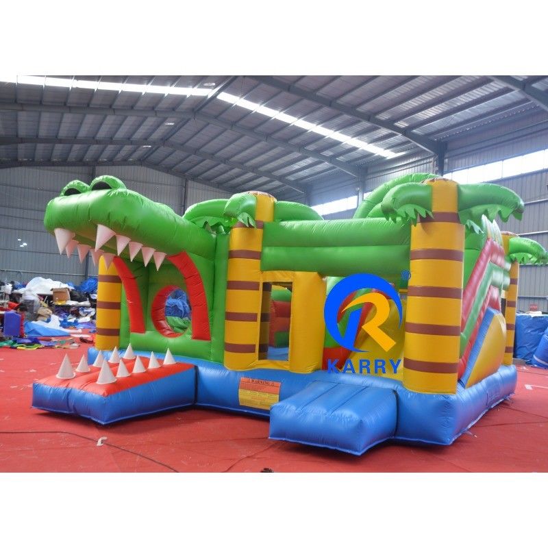 Casa de salto inflable para adultos y niños amarillo incluye soplador