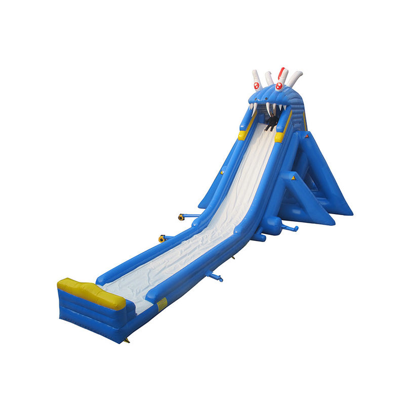 Impresión digital Custom Commercial PVC Tarpaulin deslizamiento de agua de salto en el aire para niños n adultos