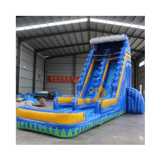 CE 220v-240v o 110v-120v Tamaño personalizado tobogán de agua inflable para la fiesta de verano