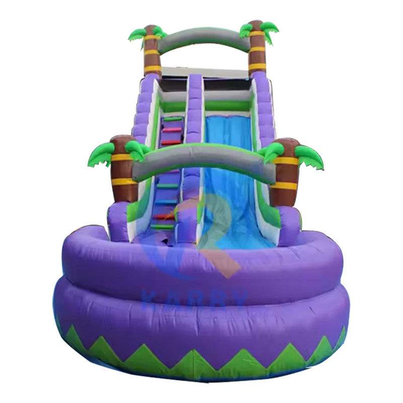 Oportunidad especial Deslizador Inflable para Niños 17FT H Deslizador Inflable de Agua para Centro Comercial