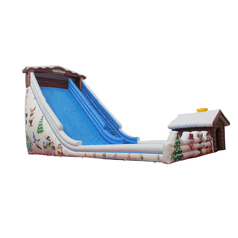 Diseño personalizado de tobogán de nieve seco de PVC para niños y adultos