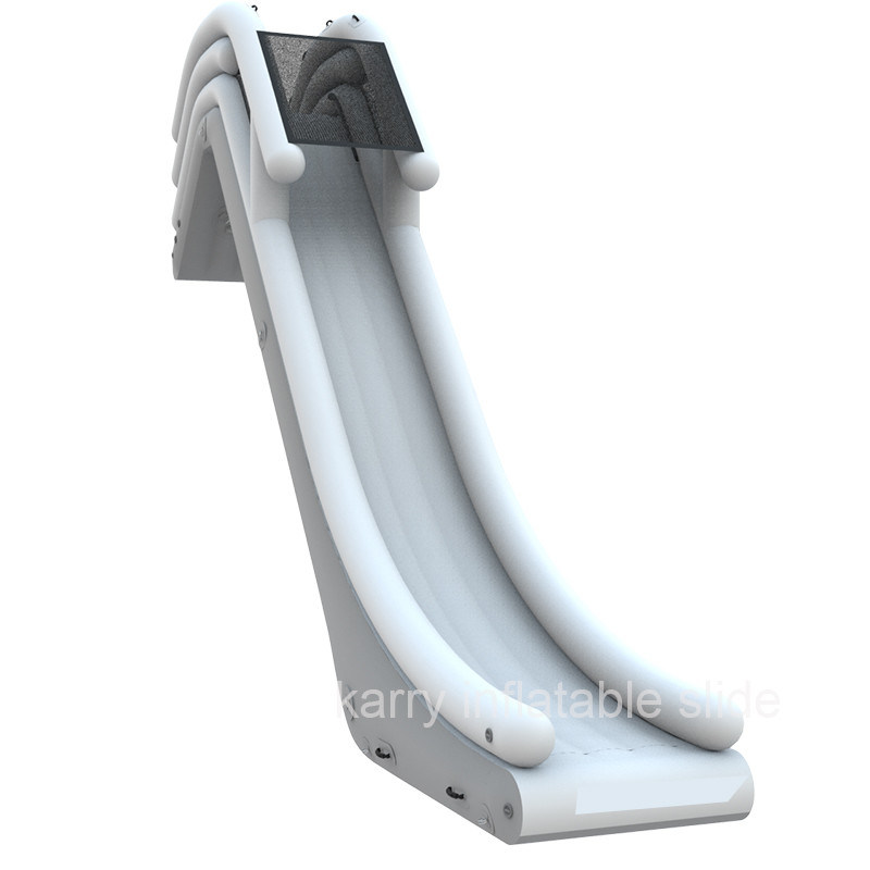 Indoor Outdoor Inflatable Play Water Slide con piscina El último juguete acuático para yates